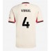Liverpool Virgil van Dijk #4 Bortedrakt 2025-26 Korte ermer